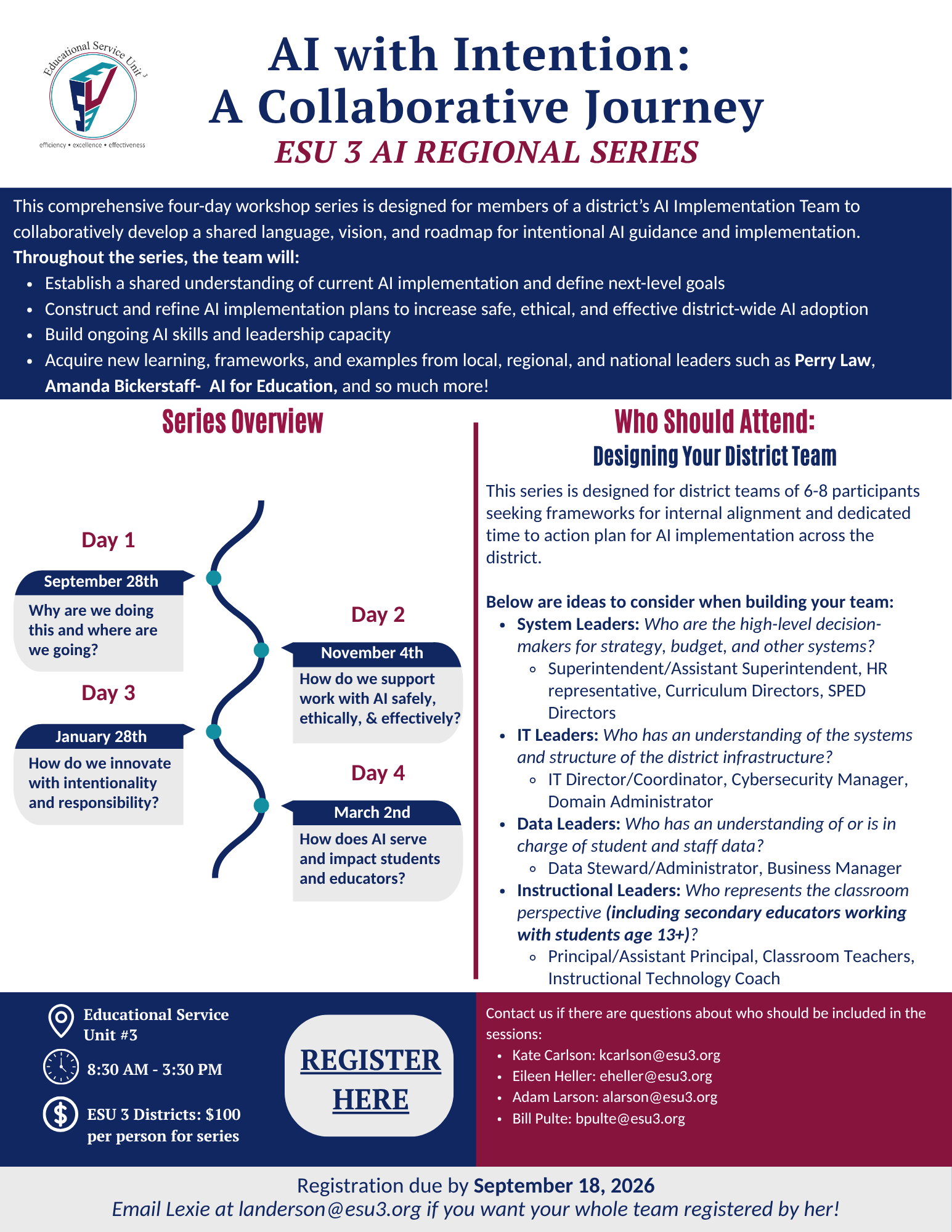 Click here to register for the AI regional series, 9-28-26, 11-4-26, 1-28-26, 3-2-26, #25149